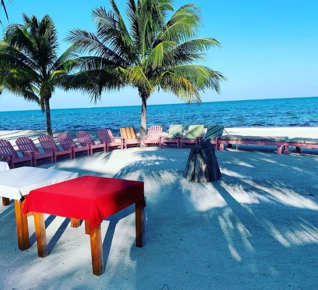 Beach-BBQ-Group-St. George's Caye Resort Belize